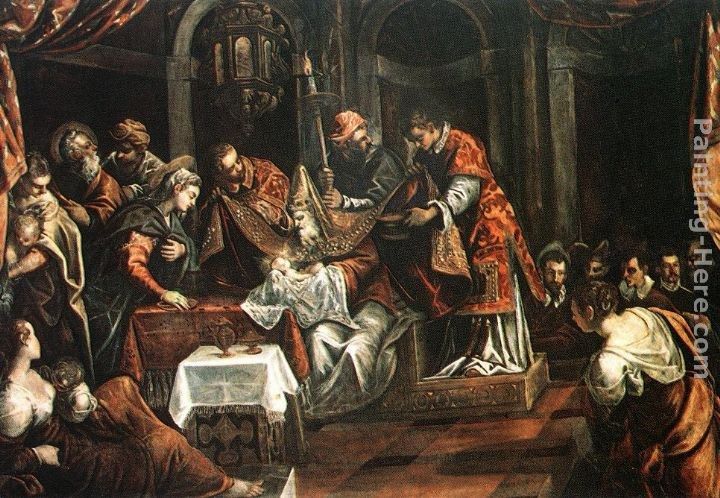 Jacopo Robusti Tintoretto The Circumcision